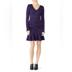 SPENCER/.PURPLE.KNIT.DRESS